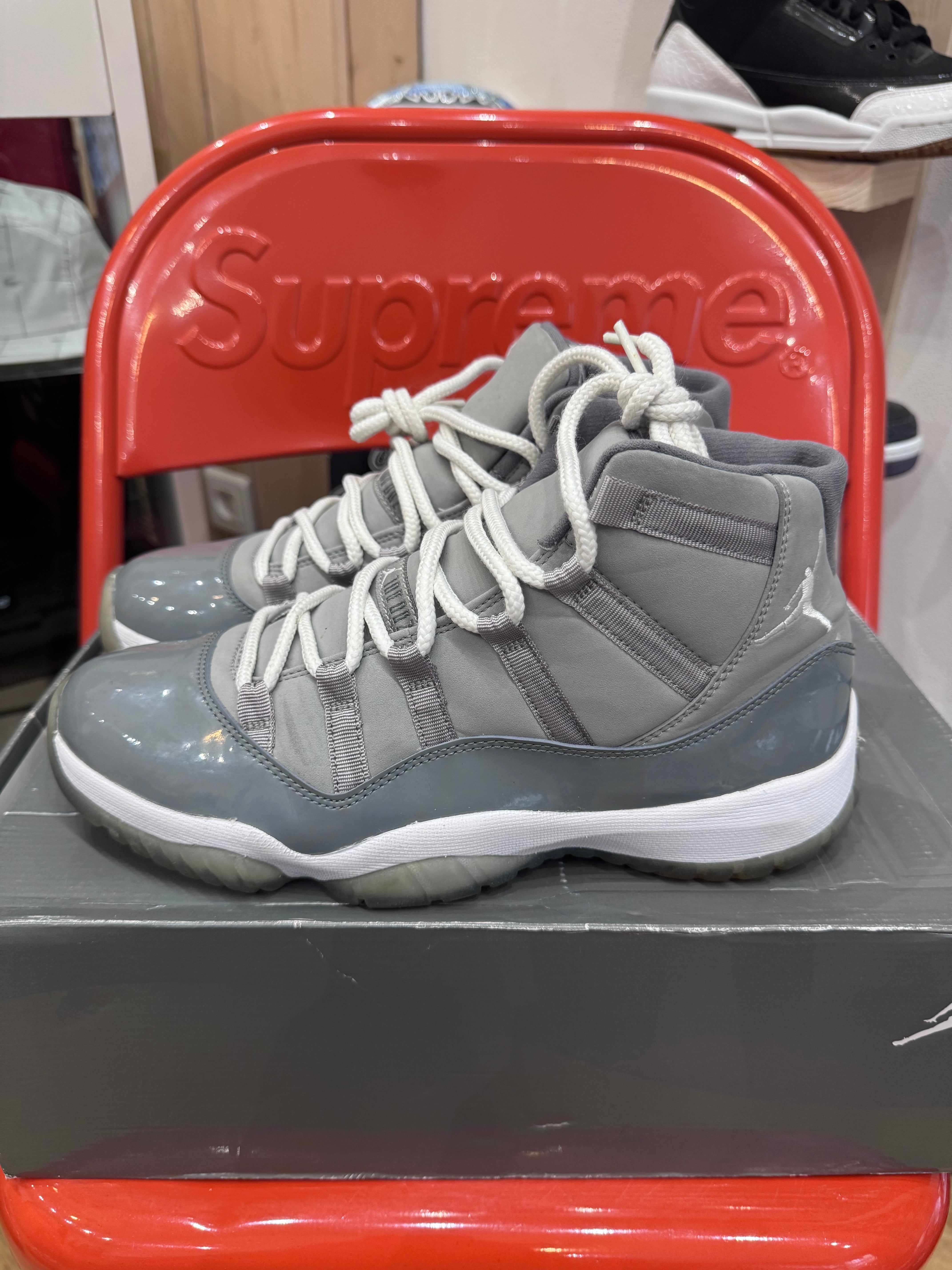 Shops jordan 11 argent