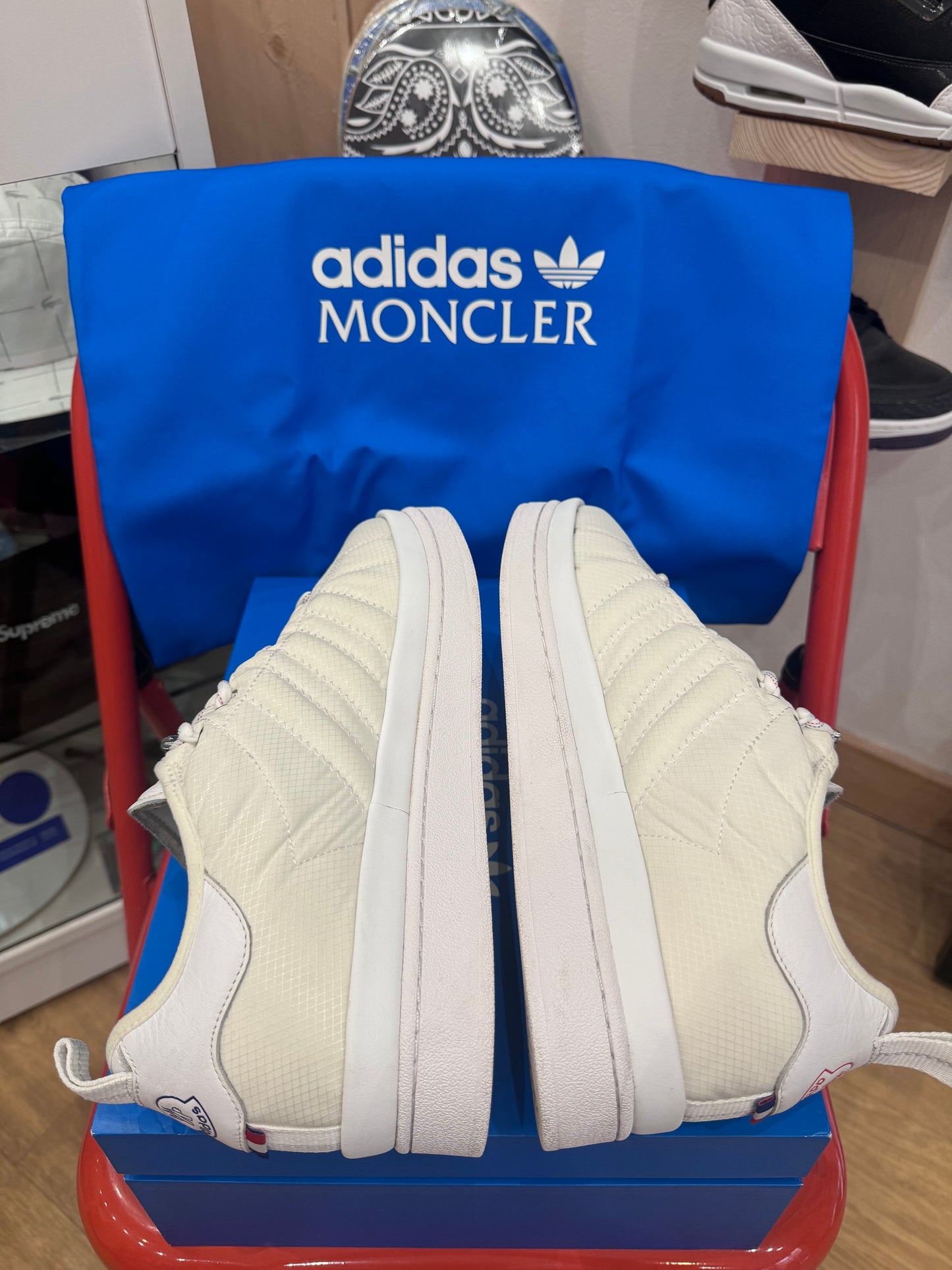 Adidas moncler white