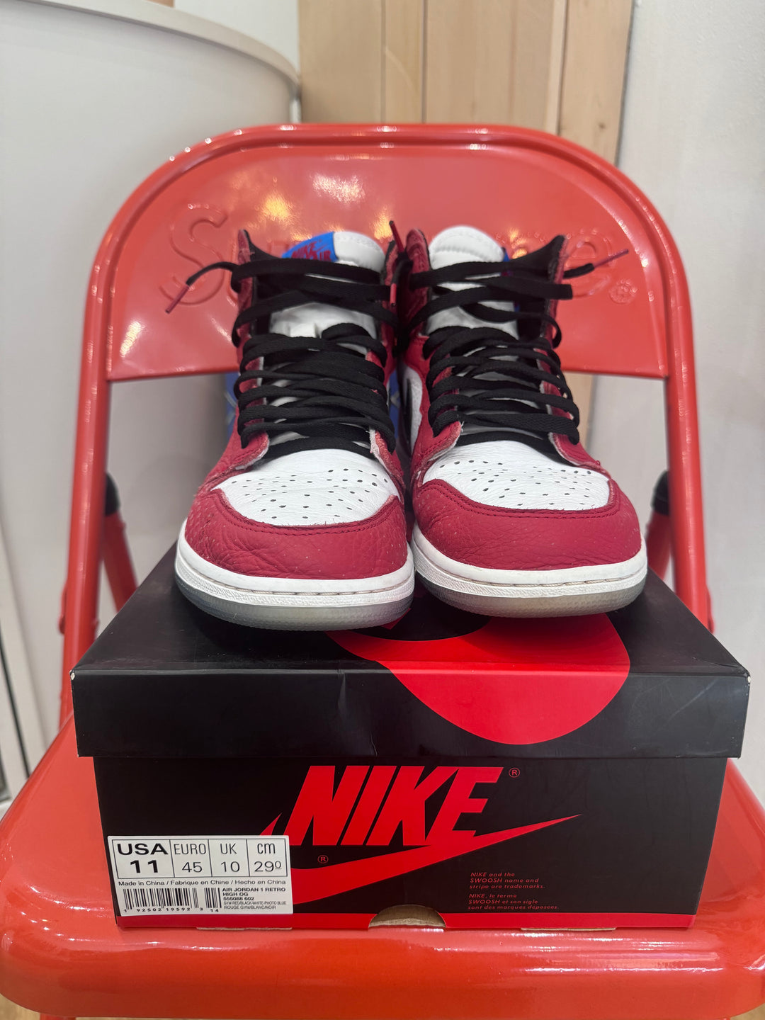 Air Jordan 1 high Spider-Man