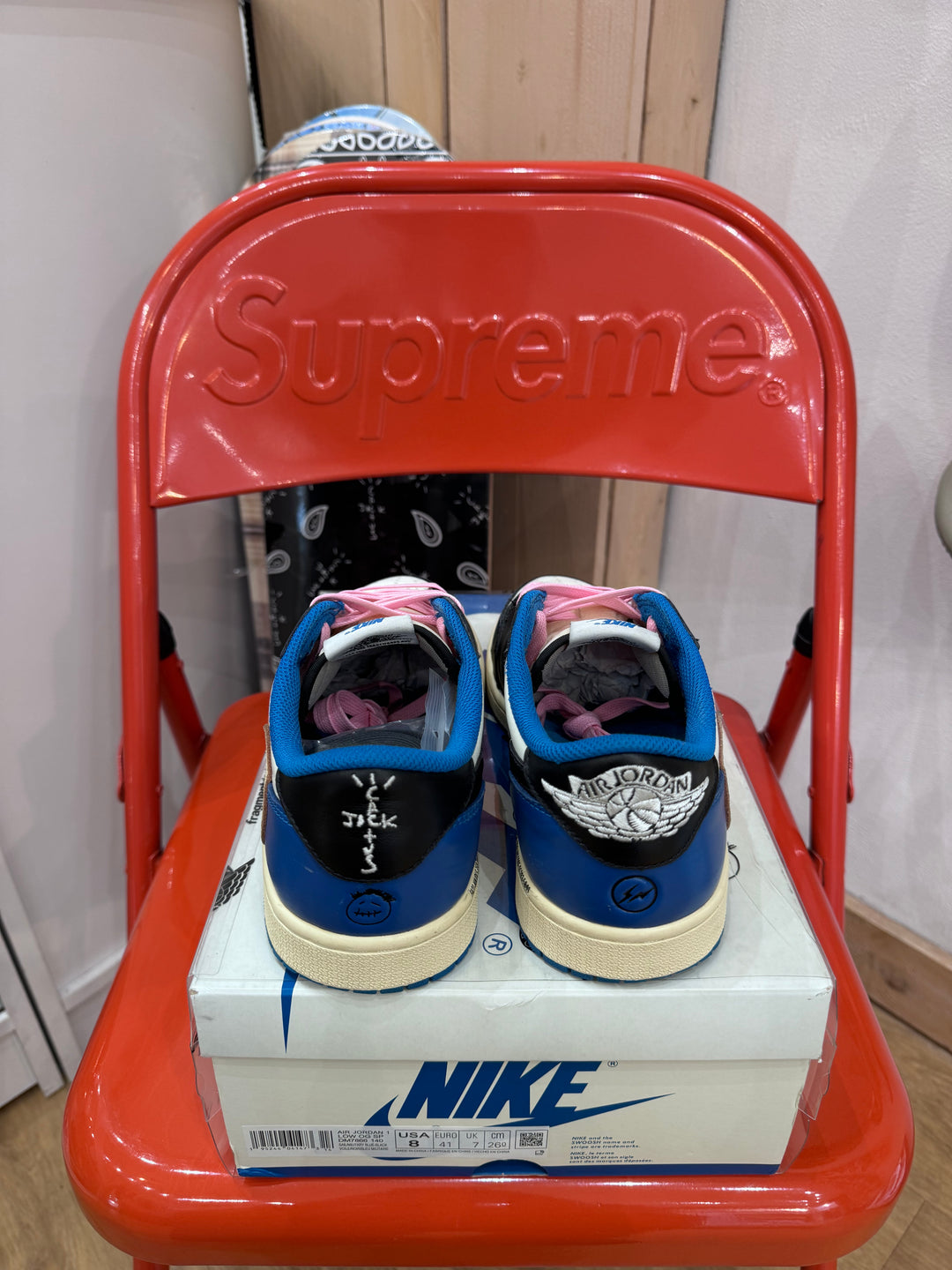 Air Jordan 1 Low Travis X Fragment