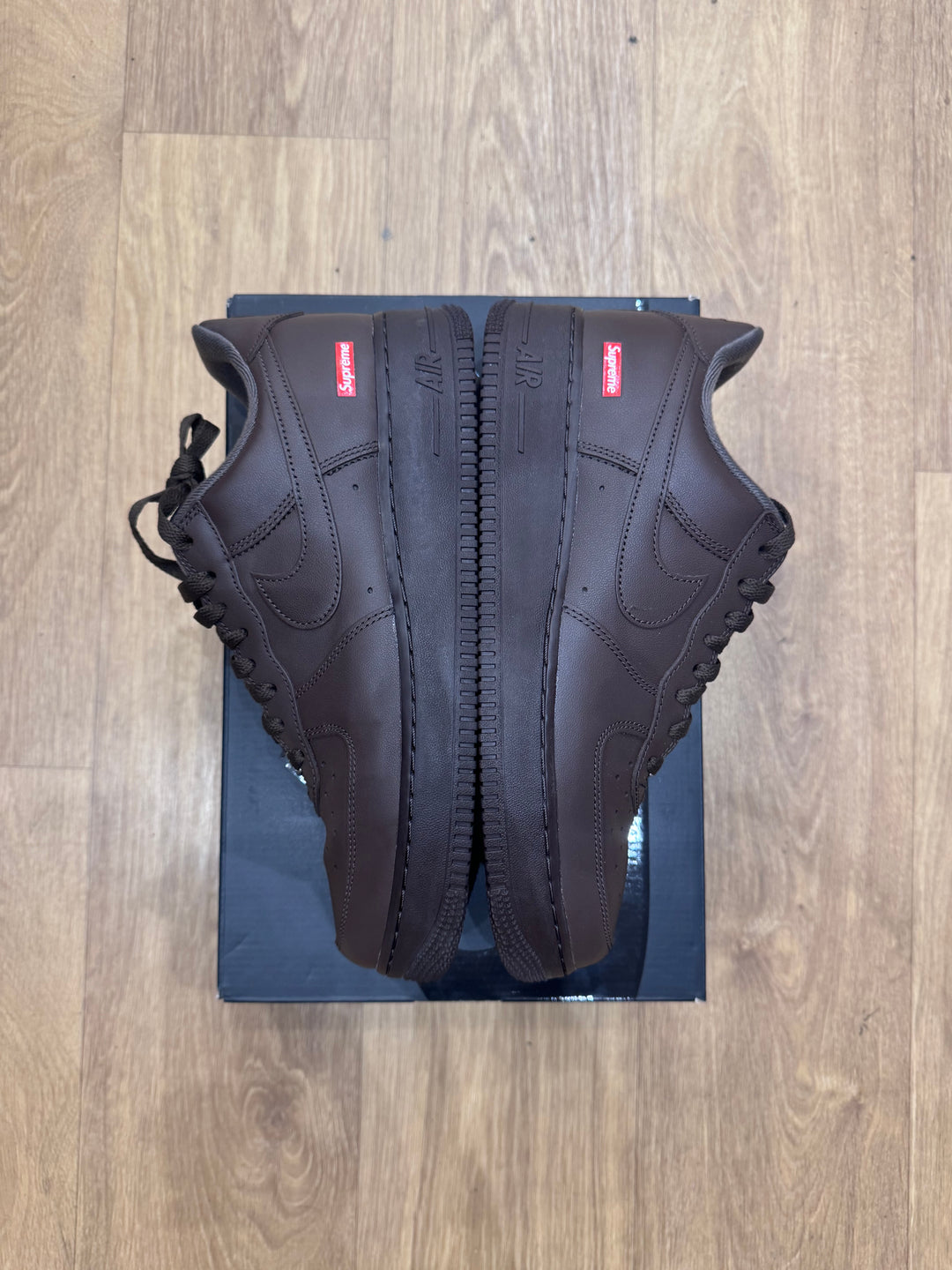 Nike Air Force 1 x Supreme Brown