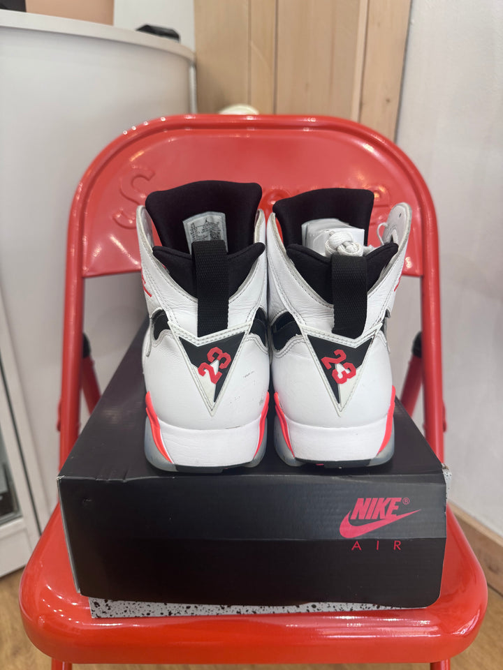 Air Jordan 7 White crimson