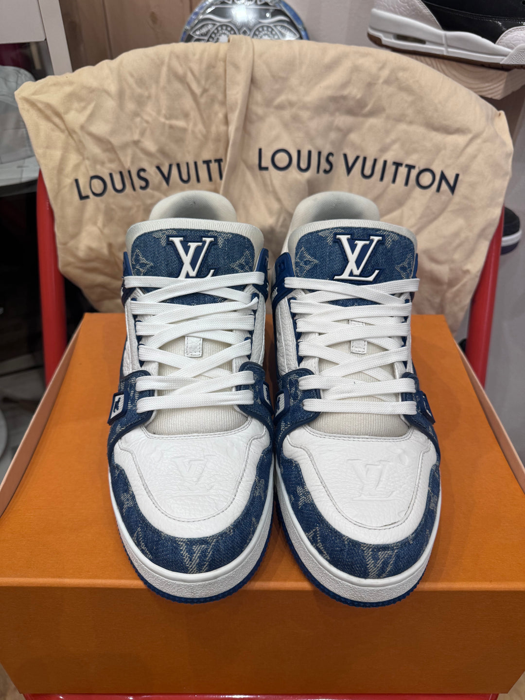 LV Traîner Denim blue