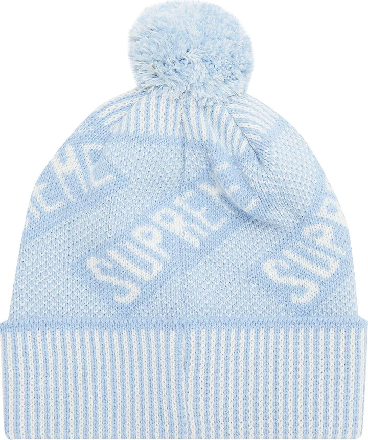 bonnet supreme banner beanie light blue