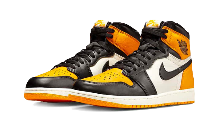 Air Jordan 1 Retro High OG Yellow Toe Taxi