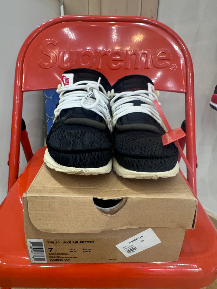 Air Presto off white black