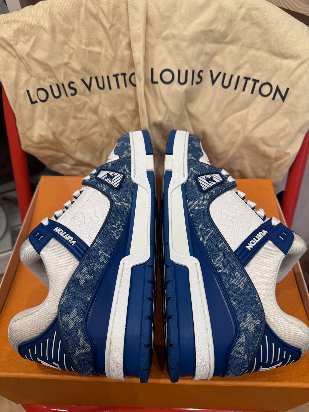 LV Traîner Denim blue