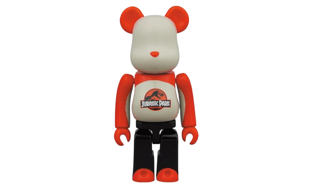 Bearbrick Jurassic Park 100% & 400% Set - SNK TRADE