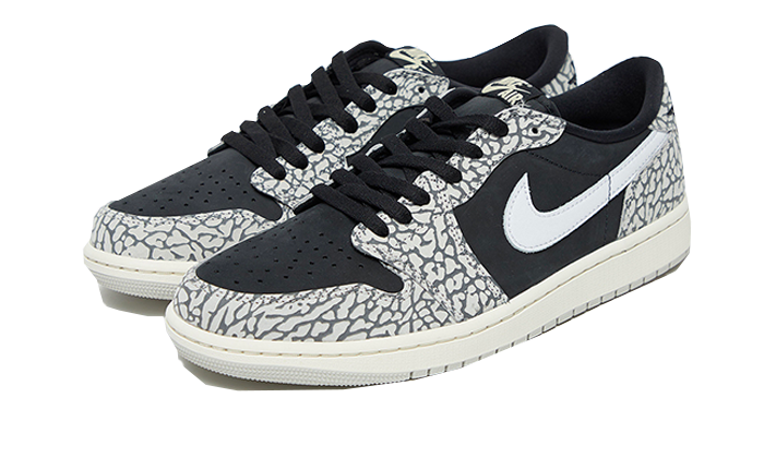 Air Jordan 1 Retro Low OG 'Black Cement'