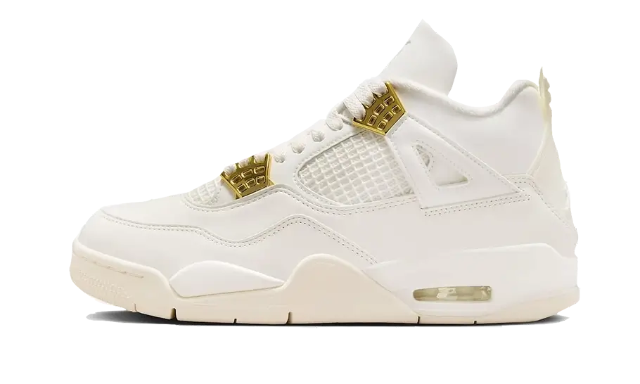 Jordan 4 Retro Metallic Gold (Women's) - SNK TRADE