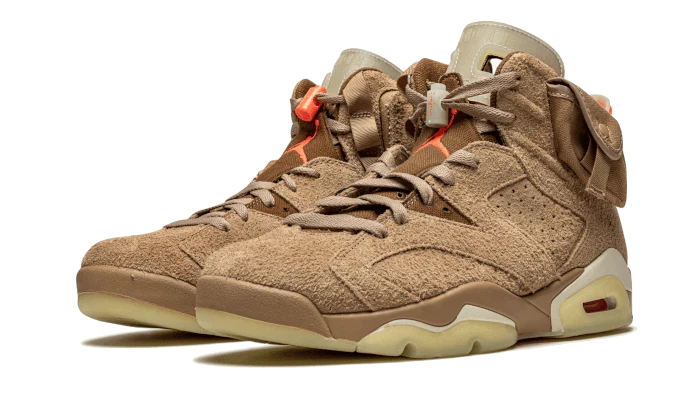 Air Jordan 6 Retro Travis Scott British Khaki - SNK TRADE