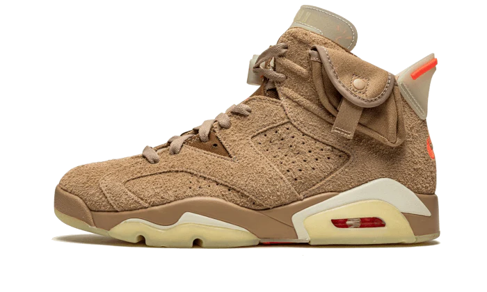 Air Jordan 6 Retro Travis Scott British Khaki - SNK TRADE