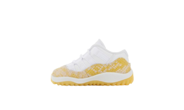 Jordan 11 Retro Low Yellow Snakeskin (BéBé) - SNK TRADE