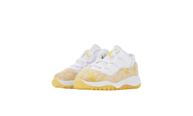 Jordan 11 Retro Low Yellow Snakeskin (BéBé) - SNK TRADE