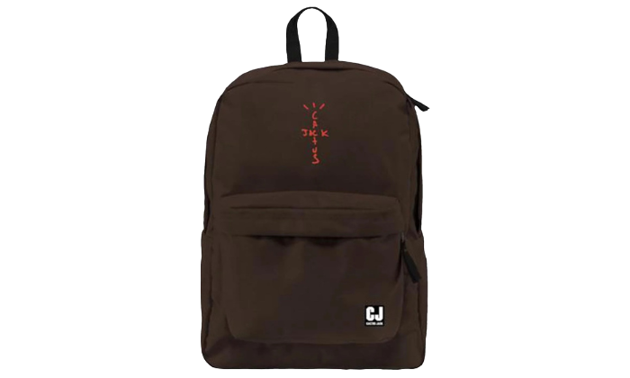 Cactus Jack by Travis Scott Backpack With Patch Set 'Brown'