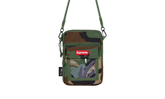 Supreme Utility Pouch Woodland Camo