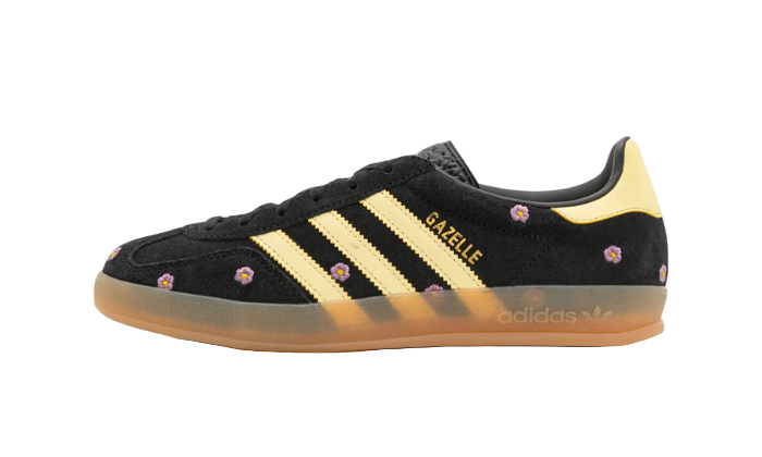 Adidas Gazelle Indoor 'Black Floral Embroidery'