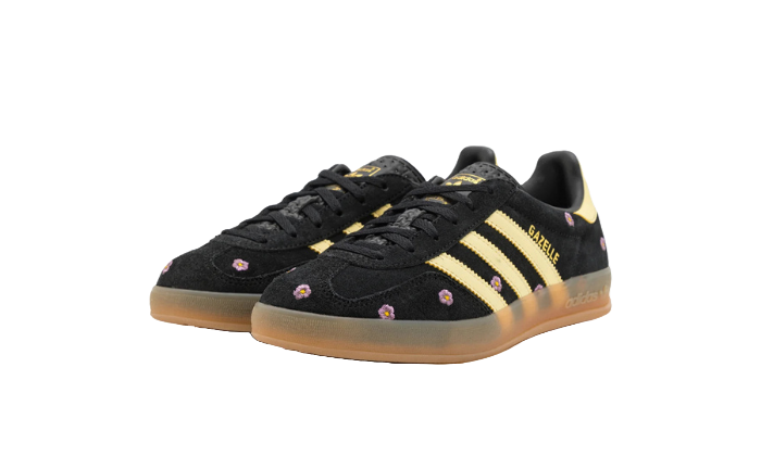 Adidas Gazelle Indoor 'Black Floral Embroidery'